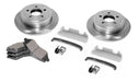 Omix 16760.01 Disc Brake Service Kit; Front; Incl. Rotors; Pads; Caliper Hardware Kit; - Truck Part Superstore