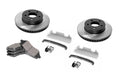 Omix 16760.02 Disc Brake Service Kit; Front; Incl. Rotors; Pads; Caliper Hardware Kit; - Truck Part Superstore