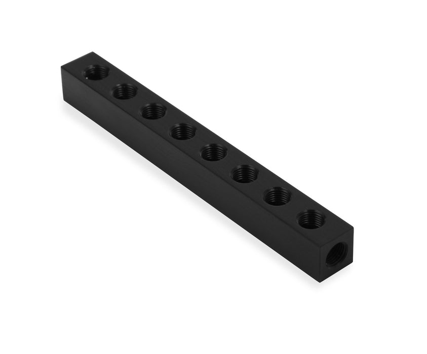 NOS/Nitrous Oxide System 16760NOS Nitrous Distribution Block; 2 In 16 Out; 1/8 in. NPT; Black; - Truck Part Superstore
