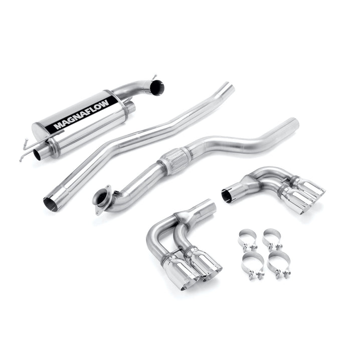 MagnaFlow Exhaust Products 16761 Street Series Stainless Cat-Back System - Truck Part Superstore