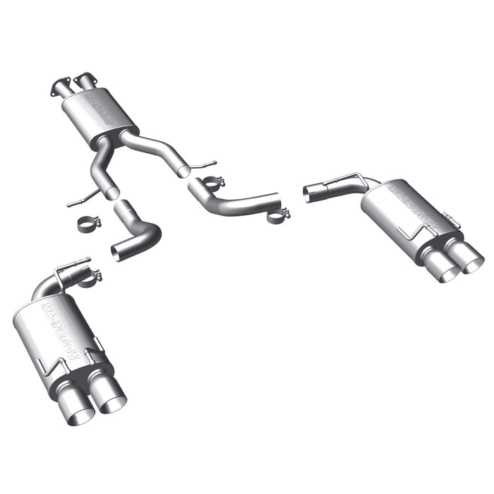 MagnaFlow Exhaust Products 16766 Street Series Stainless Cat-Back System - Truck Part Superstore