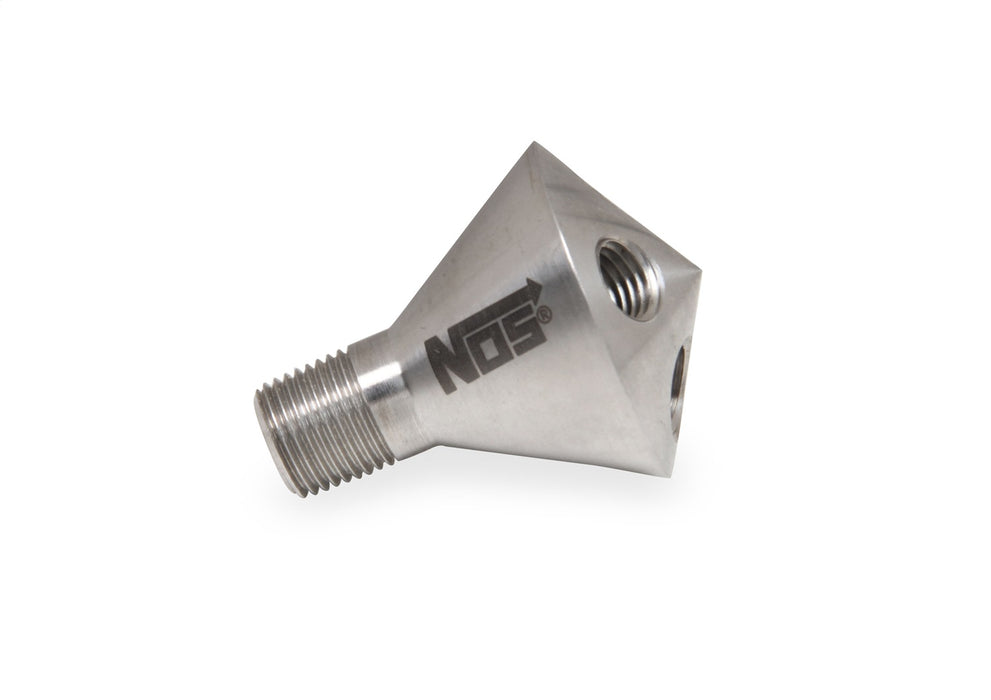 NOS/Nitrous Oxide System 16769NOS Nitrous Distribution Block; 1 In 4 Out; 1/16 in. NPT; Showerhead; Stainless; - Truck Part Superstore