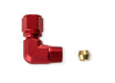 NOS/Nitrous Oxide System 16477NOS Pipe Fitting Compression; 3/16 in. Tube To 90 Deg. 1/8 in. NPT FTG; Red; - Truck Part Superstore