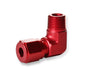NOS/Nitrous Oxide System 16477NOS Pipe Fitting Compression; 3/16 in. Tube To 90 Deg. 1/8 in. NPT FTG; Red; - Truck Part Superstore