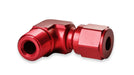 NOS/Nitrous Oxide System 16477NOS Pipe Fitting Compression; 3/16 in. Tube To 90 Deg. 1/8 in. NPT FTG; Red; - Truck Part Superstore