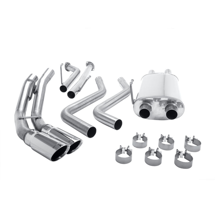 MagnaFlow Exhaust Products 16782 Street Series Stainless Cat-Back System - Truck Part Superstore