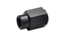 Vibrant Performance 16791 LS Engine Fuel Pressure Adapter Fitting; 6061 Aluminum; Machined Finish; Black; - Truck Part Superstore