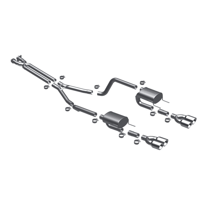 MagnaFlow Exhaust Products 16794 Street Series Stainless Cat-Back System - Truck Part Superstore
