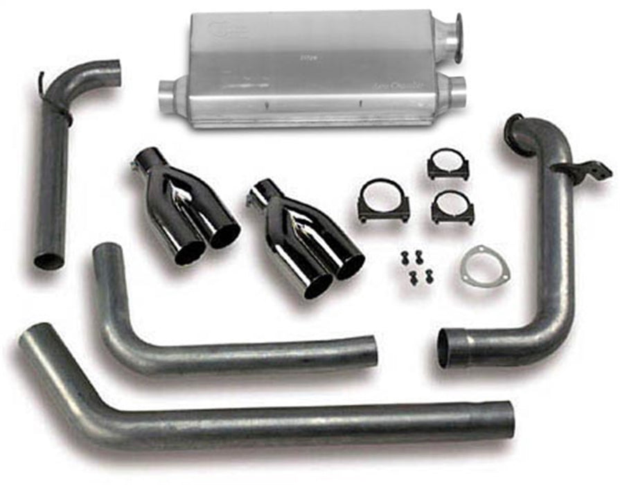 Hooker 16811HKR Super Competition Cat-Back System - Truck Part Superstore