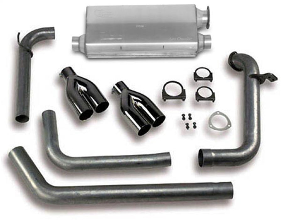 Hooker 16811HKR Super Competition Cat-Back System - Truck Part Superstore