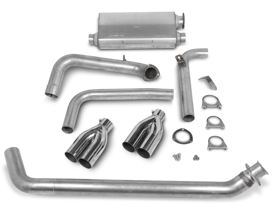 Hooker 16820HKR Super Competition Cat-Back System - Truck Part Superstore