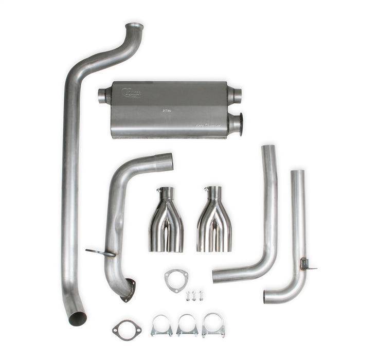 Hooker 16827HKR Super Competition Cat-Back System - Truck Part Superstore