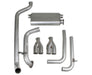 Hooker 16827HKR Super Competition Cat-Back System - Truck Part Superstore