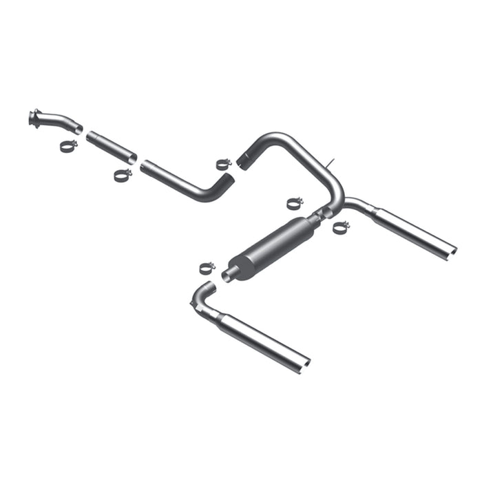 MagnaFlow Exhaust Products 16829 Street Series Stainless Cat-Back System - Truck Part Superstore