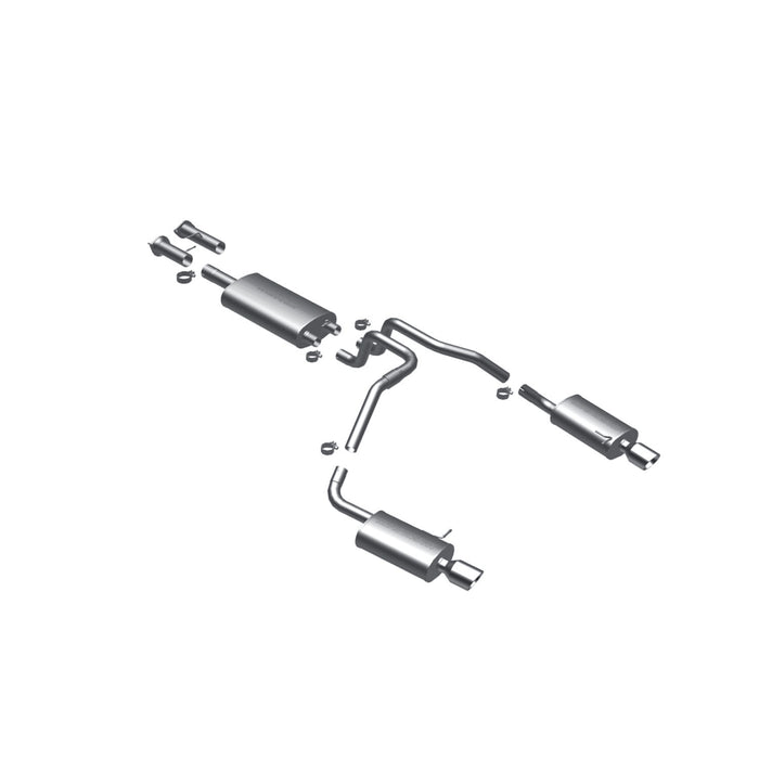 MagnaFlow Exhaust Products 16833 Street Series Stainless Cat-Back System - Truck Part Superstore