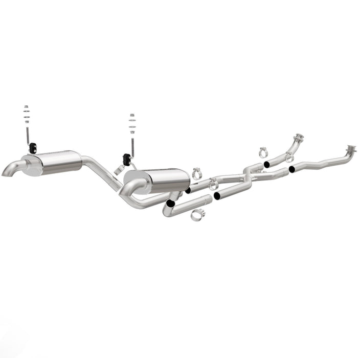 MagnaFlow Exhaust Products 16836 Street Series Stainless Crossmember-Back System - Truck Part Superstore