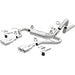 MagnaFlow Exhaust Products 16846 Street Series Stainless Cat-Back System - Truck Part Superstore