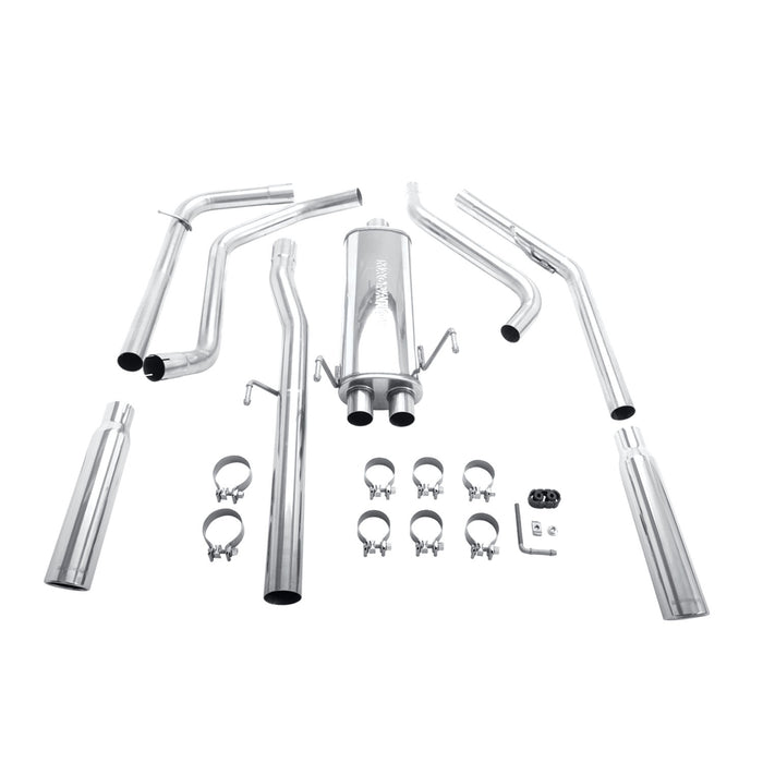 MagnaFlow Exhaust Products 16851 Street Series Stainless Cat-Back System - Truck Part Superstore