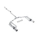 MagnaFlow Exhaust Products 16855 Touring Series Stainless Cat-Back System - Truck Part Superstore