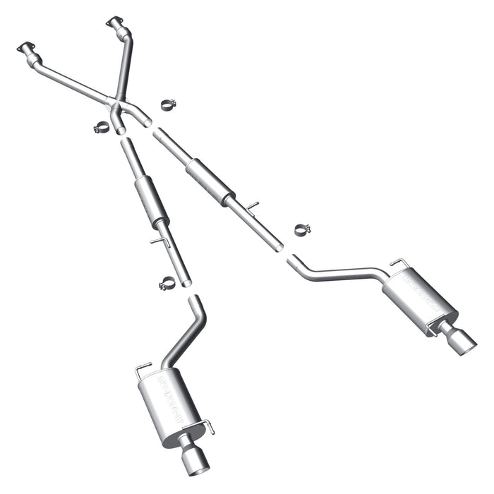 MagnaFlow Exhaust Products 16862 Street Series Stainless Cat-Back System - Truck Part Superstore