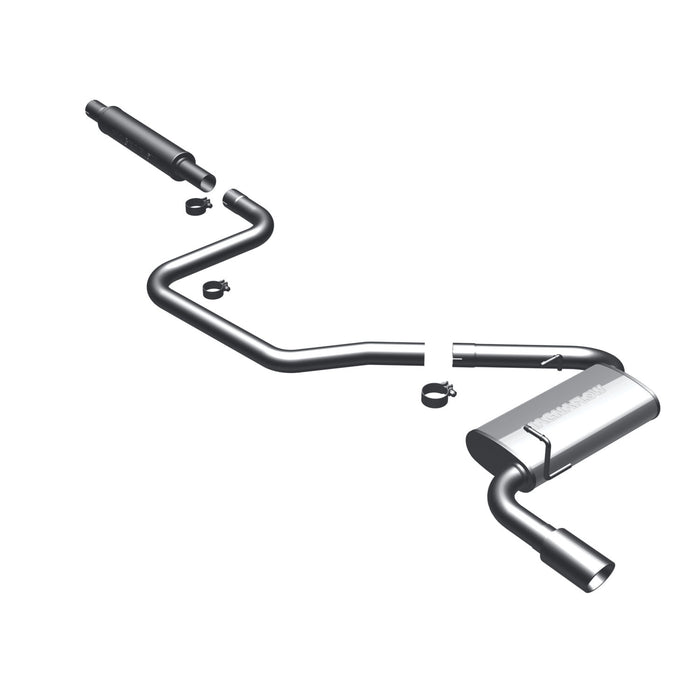 MagnaFlow Exhaust Products 16876 Street Series Stainless Cat-Back System - Truck Part Superstore
