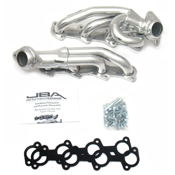 JBA Racing Headers 1687SJS 04-08 Ford F150 4.6L Sil Cer - Truck Part Superstore