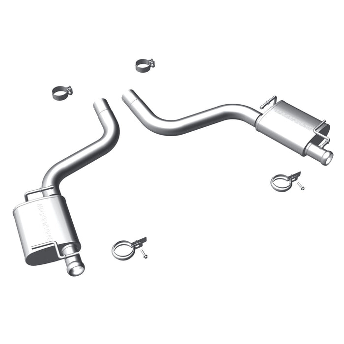 MagnaFlow Exhaust Products 16882 Street Series Stainless Axle-Back System - Truck Part Superstore