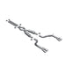 MagnaFlow Exhaust Products 16885 Competition Series Stainless Cat-Back System - Truck Part Superstore