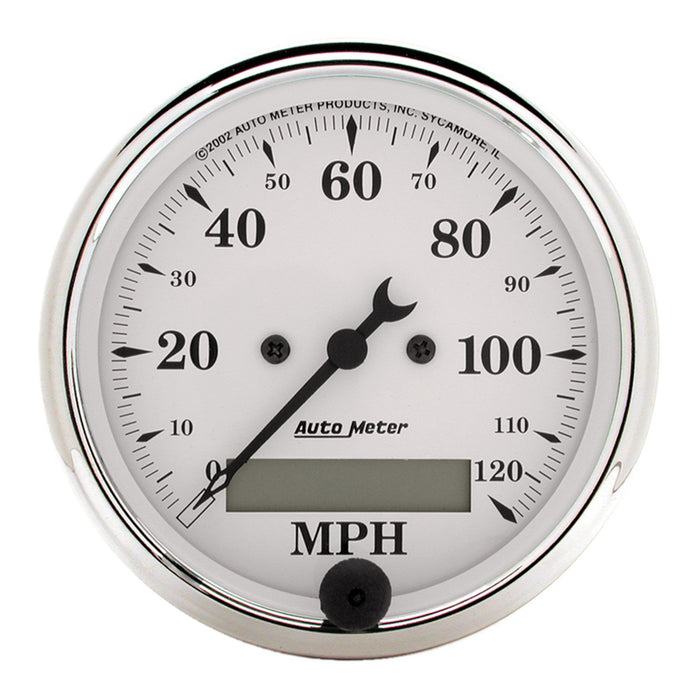 AutoMeter 7034-OTW DIRECT FIT DASH KIT; CHEVY CAR 59-60; MPH/FUEL/OILP/WTMP/BAT; OTW - Truck Part Superstore