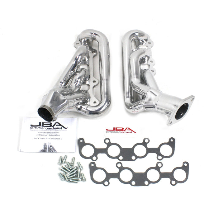 JBA Racing Headers 1689SJS 2015-19 Mustang 5.0L Sil Cer - Truck Part Superstore