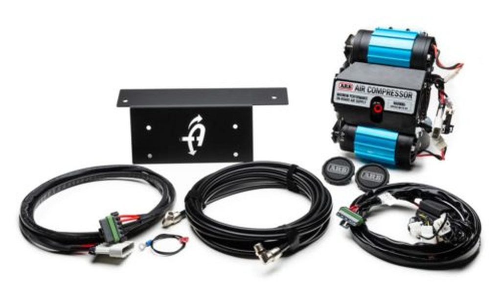 Up Down Air 169-1819 Jeep JK/JL Air Compressor Bracket And Hardware For JK And JL Cargo Area for ARB Dual Air Air Compressor Black UP Down Air - Truck Part Superstore