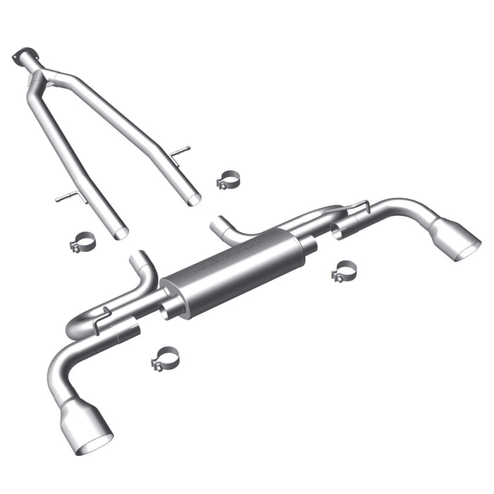 MagnaFlow Exhaust Products 16917 Street Series Stainless Cat-Back System - Truck Part Superstore