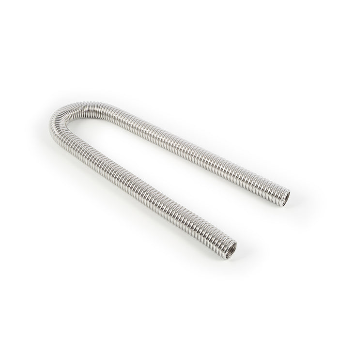 Mishimoto MMAH-U48C Universal Flexible Stainless Steel Radiator Hose Kit, 48", Chrome - Truck Part Superstore