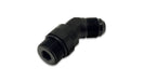 Vibrant Performance 16941 Female to Male 45 Degree Swivel Adapter Fitting; Size: -6 AN to -8 ORB; - Truck Part Superstore