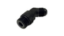 Vibrant Performance 16944 Female to Male 45 Degree Swivel Adapter Fitting; Size: -8 AN to -8 ORB; - Truck Part Superstore