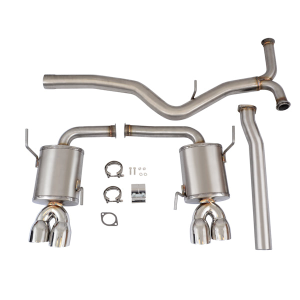 Mishimoto MMEXH-WRX-15 Cat-Back Exhaust, fits Subaru WRX/STI 2015-2021 - Truck Part Superstore