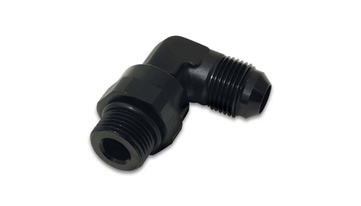Vibrant Performance 16970 Female to Male 90 Degree Swivel Adapter Fitting; Size: -12 AN to -12 ORB; - Truck Part Superstore
