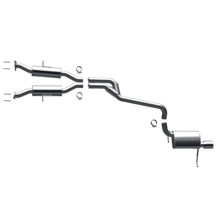 MagnaFlow Exhaust Products 16991 Street Series Stainless Cat-Back System - Truck Part Superstore