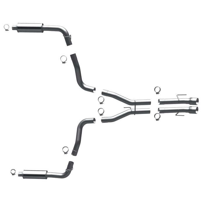 MagnaFlow Exhaust Products 16992 Street Series Stainless Cat-Back System - Truck Part Superstore