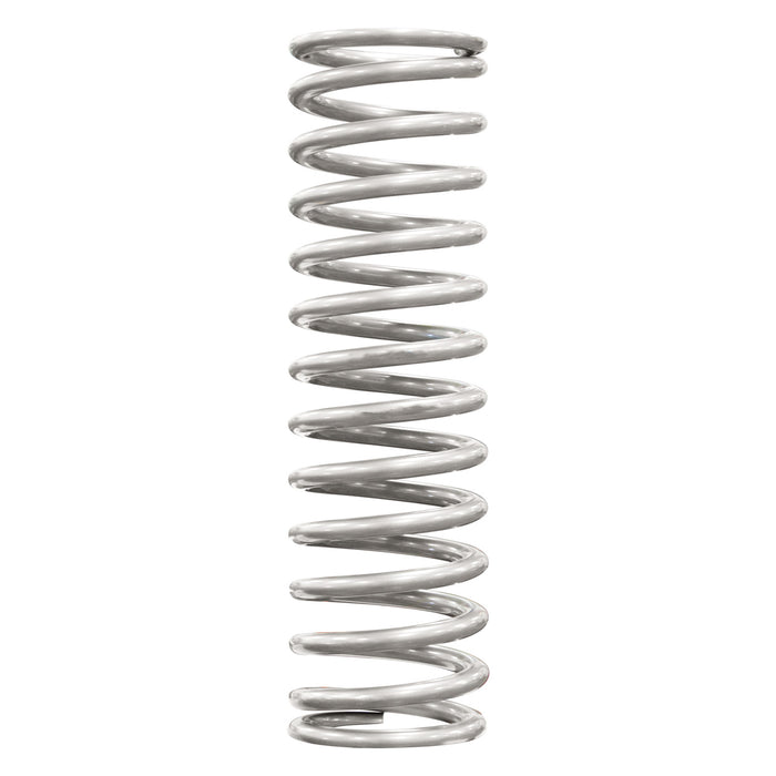 QA1 15HTFB325 Spring, Cr-Si High Travel 2-1/2" Id 15" X 325 Lb/In. Barrel Silver Pwdr Coat - Truck Part Superstore