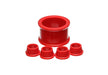 Energy Suspension 16.10103R Rack And Pinion Bushing Set; Red; Performance Polyurethane; Power Steering Only; - Truck Part Superstore