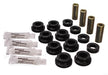 Energy Suspension 16.3104G Control Arm Bushing Set; Black; Rear Lower; Performance Polyurethane; - Truck Part Superstore