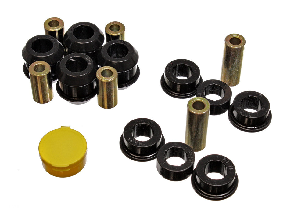 Energy Suspension 16.3108G Control Arm Bushing Set; Black; Front; Performance Polyurethane; - Truck Part Superstore