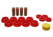 Energy Suspension 16.3109R Control Arm Bushing Set; Red; Rear; Performance Polyurethane; - Truck Part Superstore