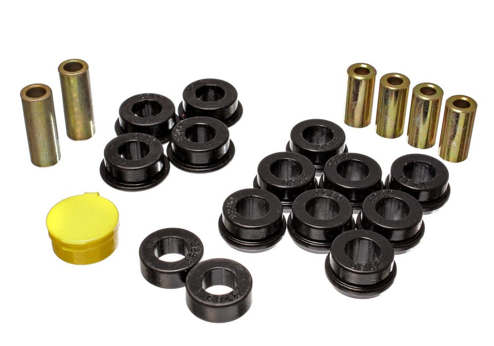 Energy Suspension 16.3110G Control Arm Bushing Set; Black; Front; Performance Polyurethane; - Truck Part Superstore