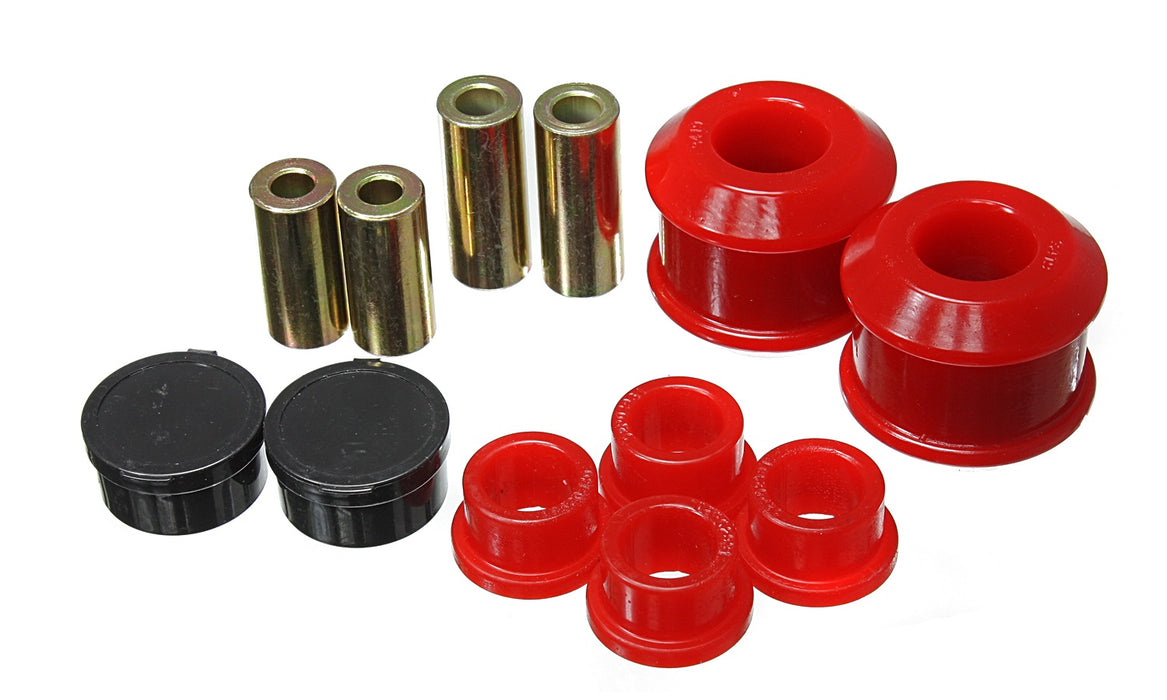 Energy Suspension 16.3122R Control Arm Bushing Set; Red; Front; Performance Polyurethane; - Truck Part Superstore