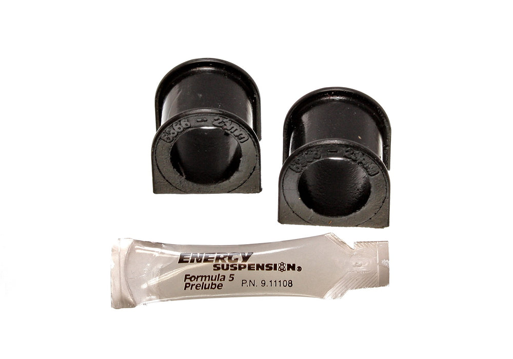 Energy Suspension 16.5113G Sway Bar Bushing Set; Black; Front; Bar Dia. 23mm; Performance Polyurethane; - Truck Part Superstore
