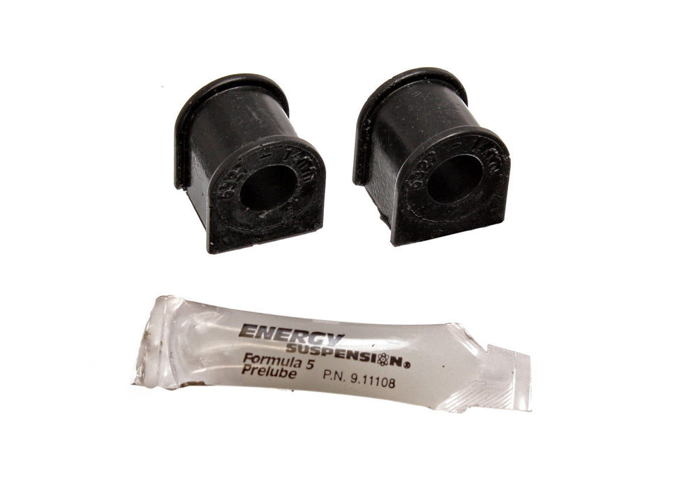 Energy Suspension 16.5117G Sway Bar Bushing Set; Black; Rear; Bar Dia. 15mm; Performance Polyurethane; - Truck Part Superstore