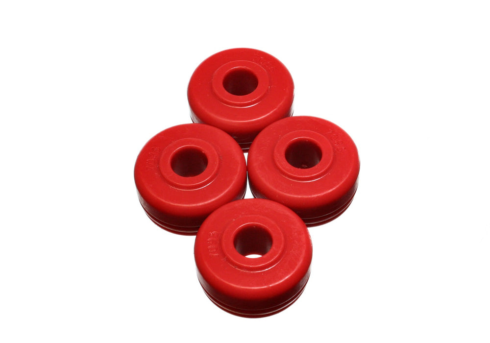 Energy Suspension 16.7102R Strut Rod Bushing Set; Red; Front; Performance Polyurethane; - Truck Part Superstore