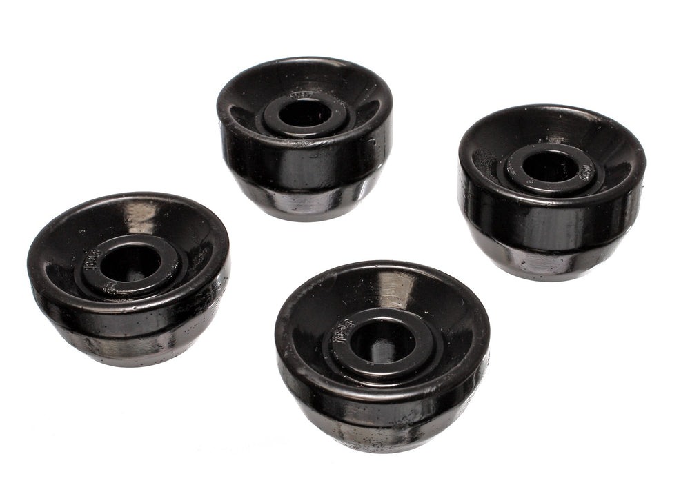 Energy Suspension 16.7103G Strut Rod Bushing Set; Black; Front; Performance Polyurethane; - Truck Part Superstore